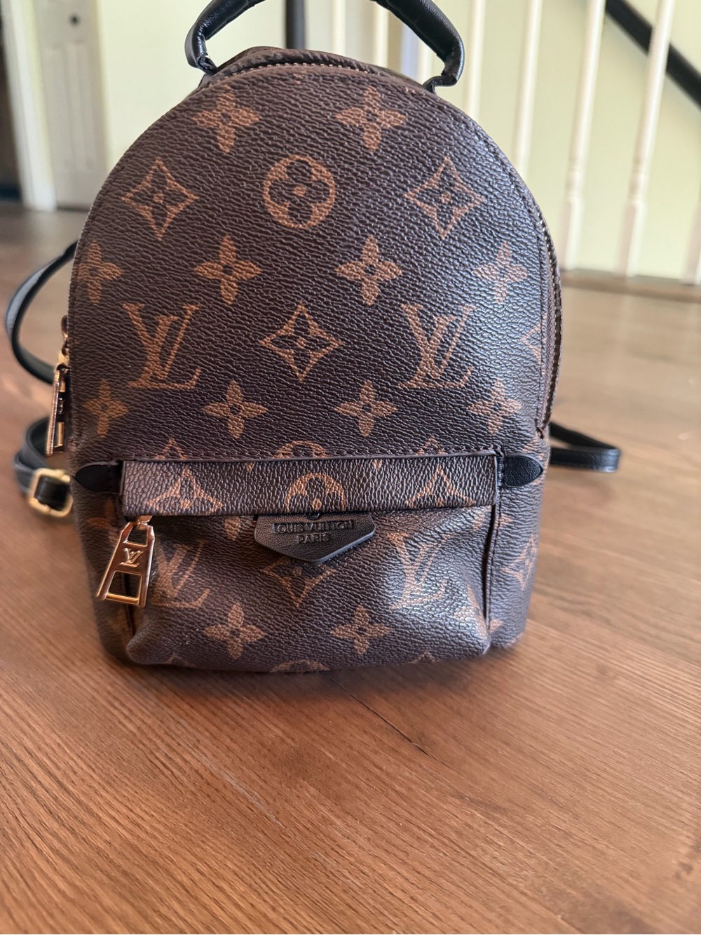 Brown Monogram Mini Backpack